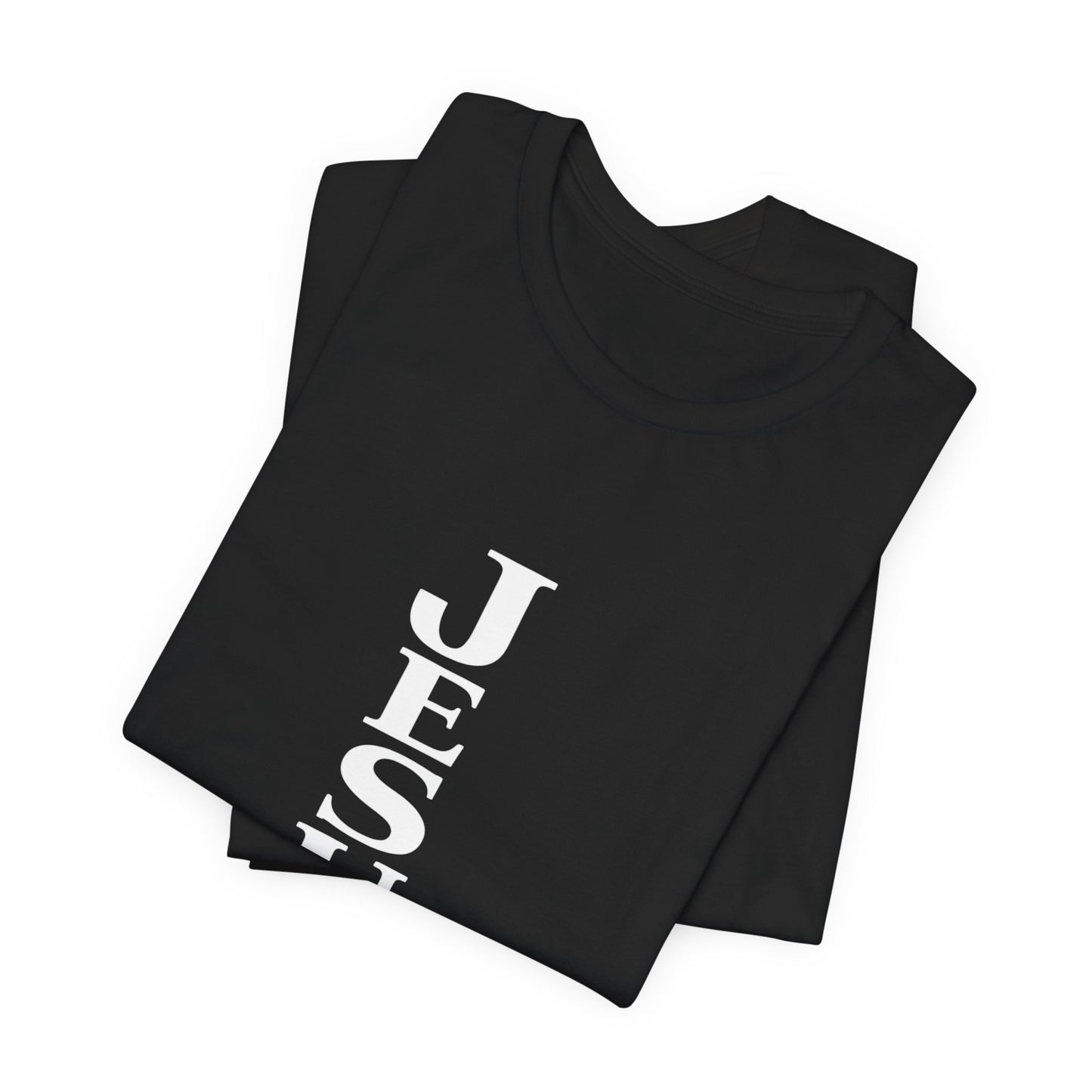 Jesus Is King  — Vertical Cross Tee (JIK)