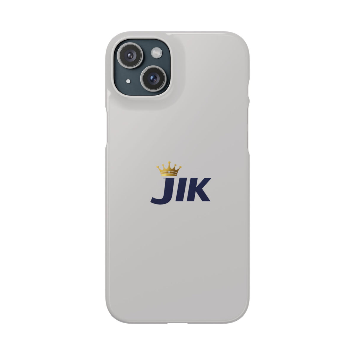 JIK Crown Logo Slim Phone Case