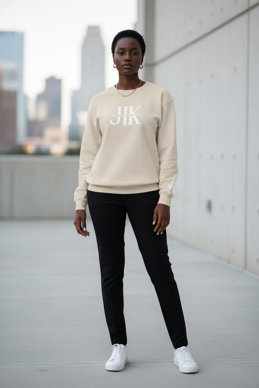 JIK Brushed Cross Universal Crewneck