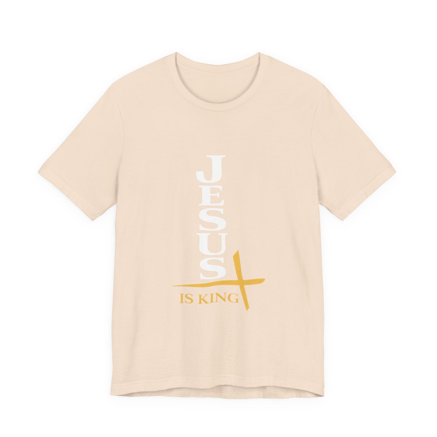 Jesus Is King  — Vertical Cross Tee (JIK)