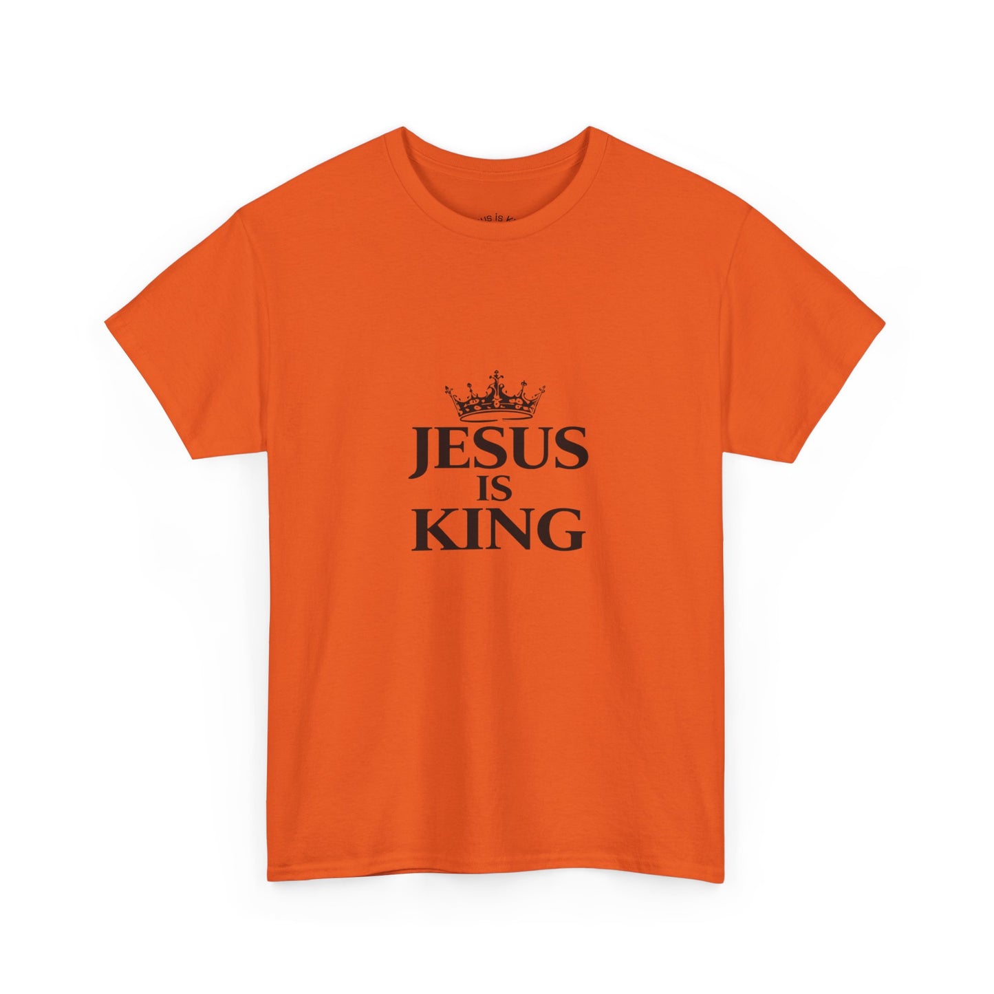 Jesus is King-Crowned Unisex Tee