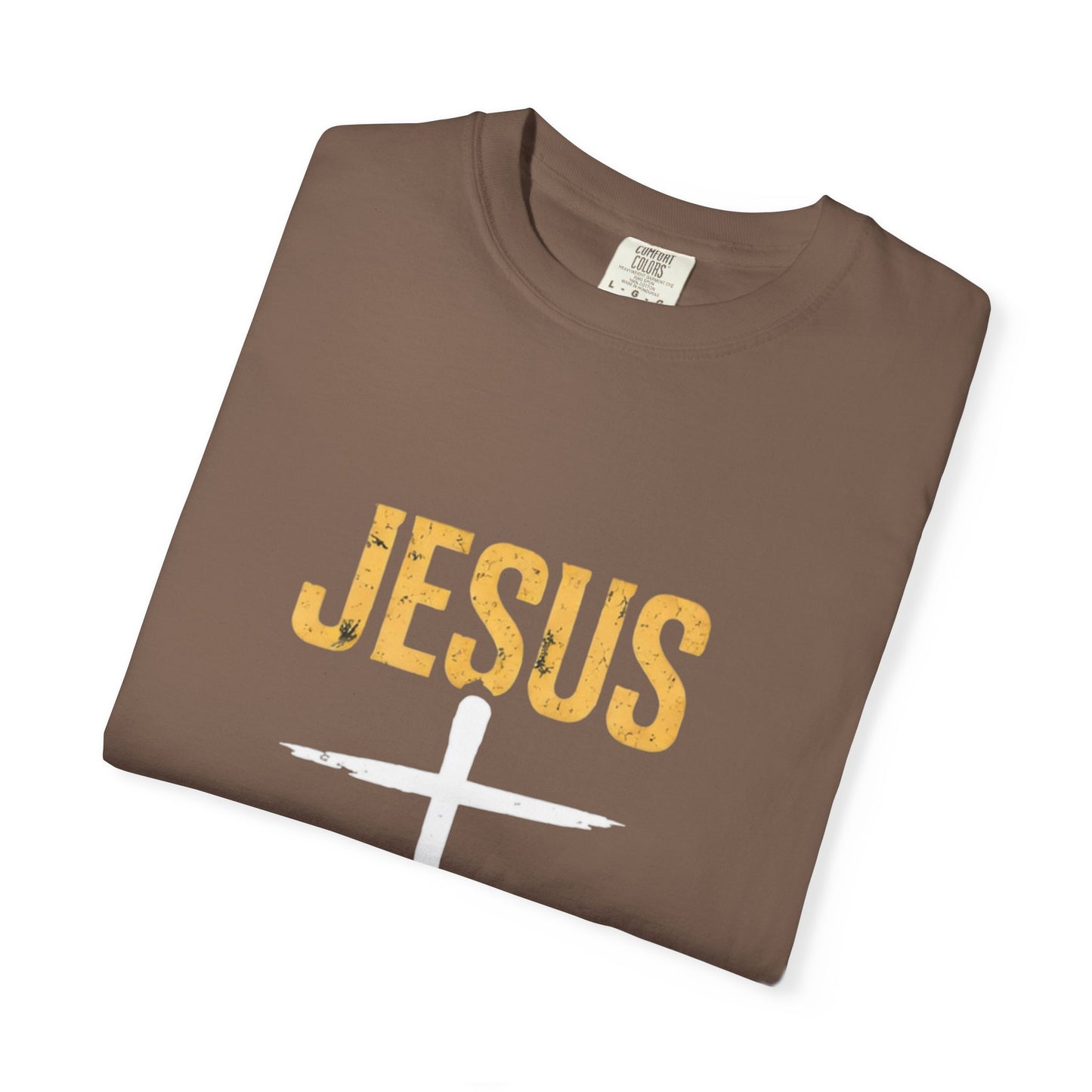 Jesus Is King  —  Faith Tee with Back 'JIK' Print