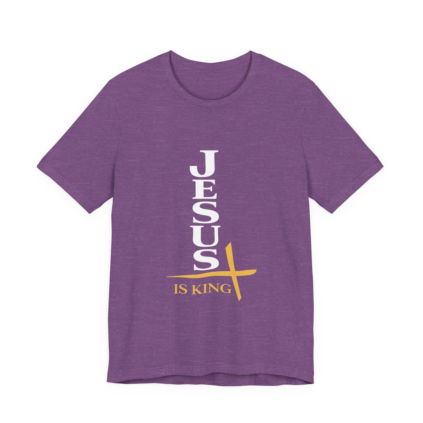 Jesus Is King  — Vertical Cross Tee (JIK)