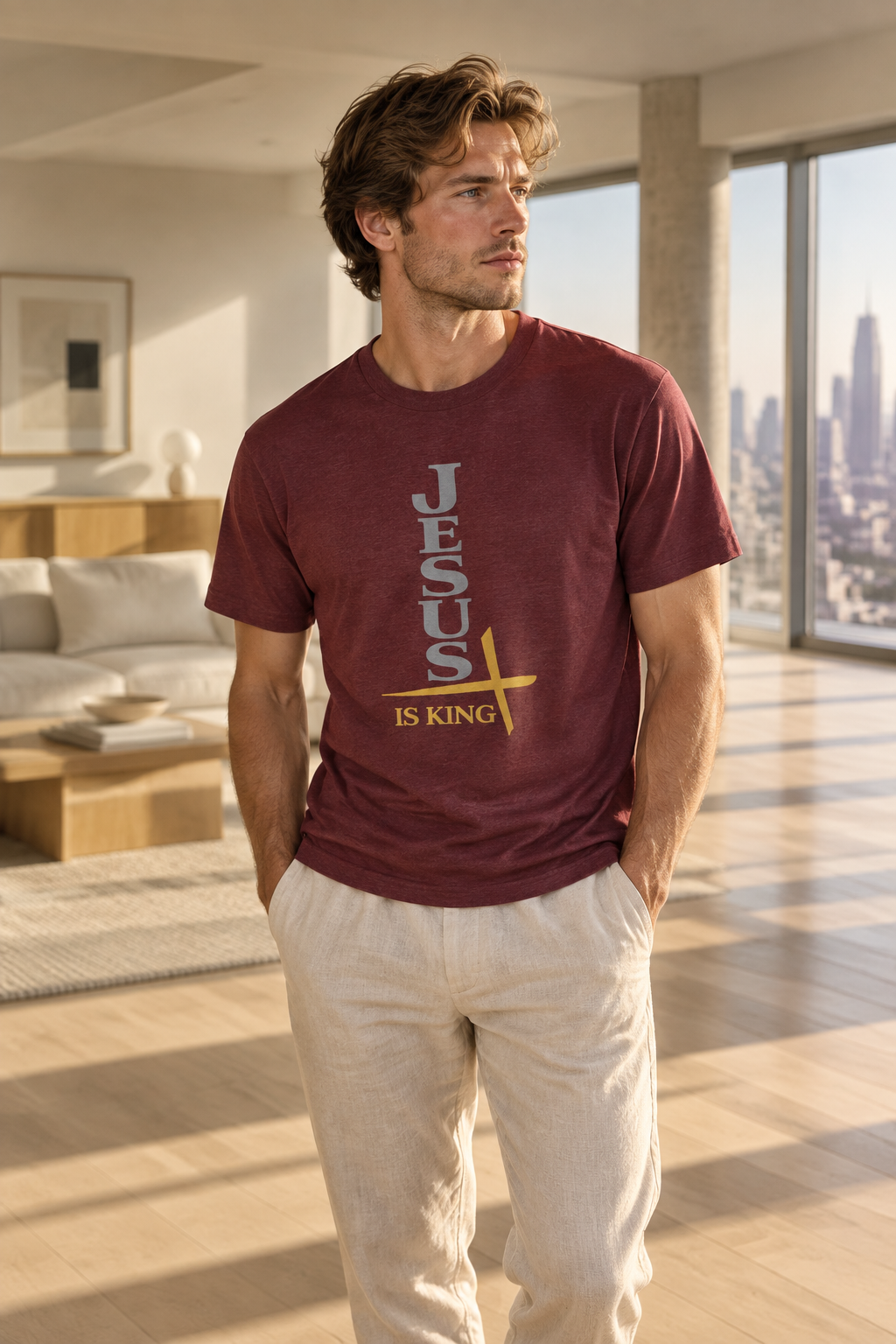 JIK Cross Signature Tee
