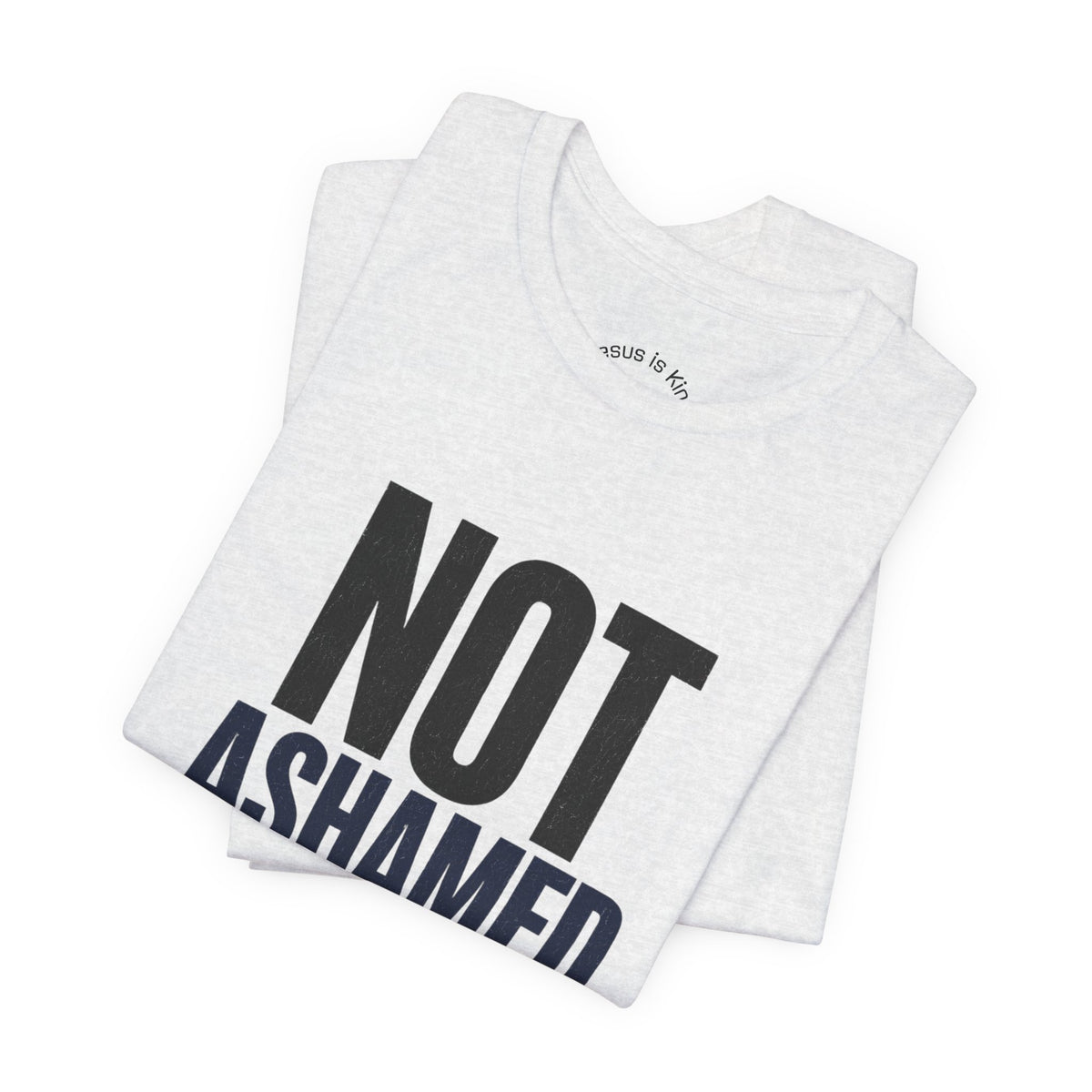 JIK Men's  — Not Ashamed (Gray Tees)