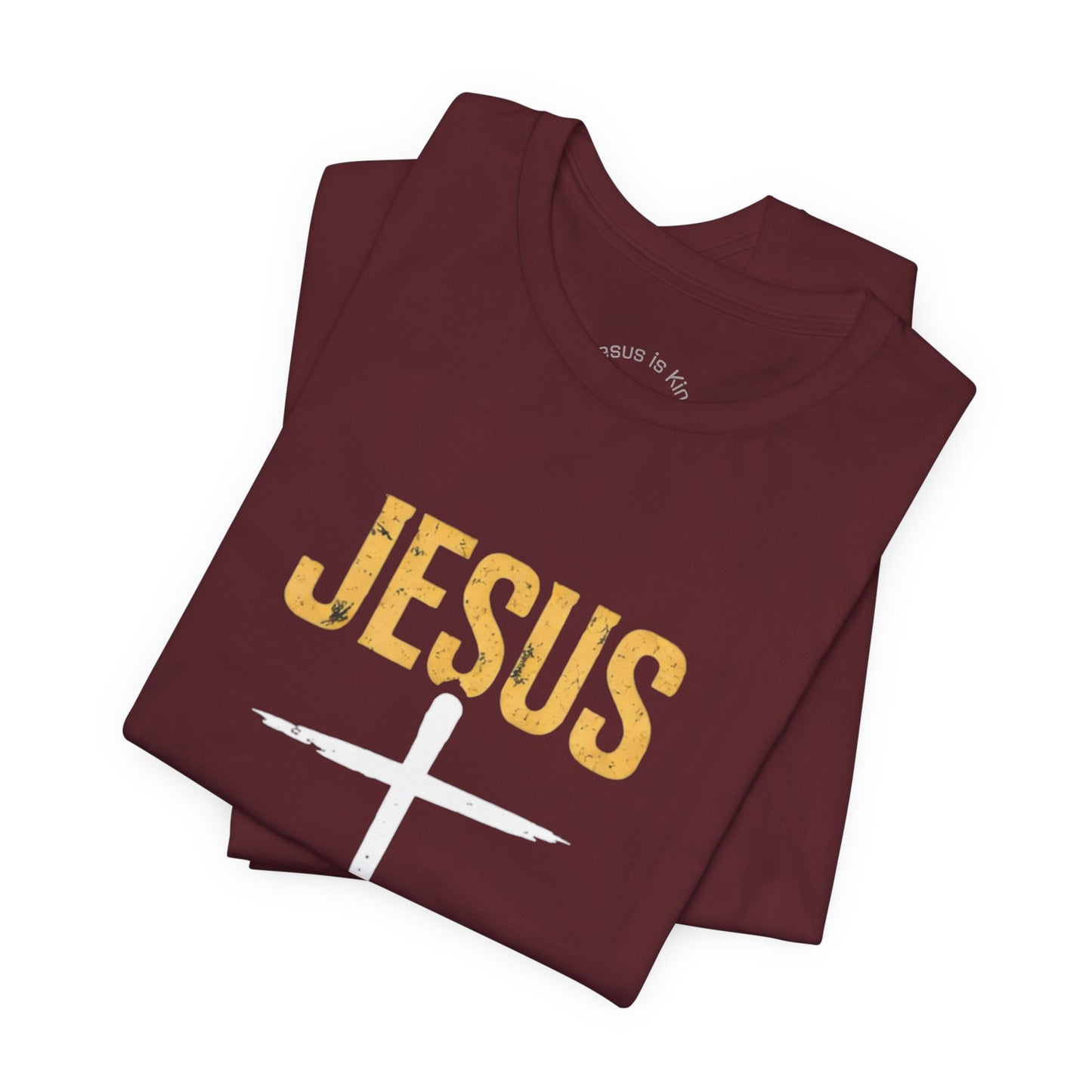 Jesus Is King —Bold Cross Tee