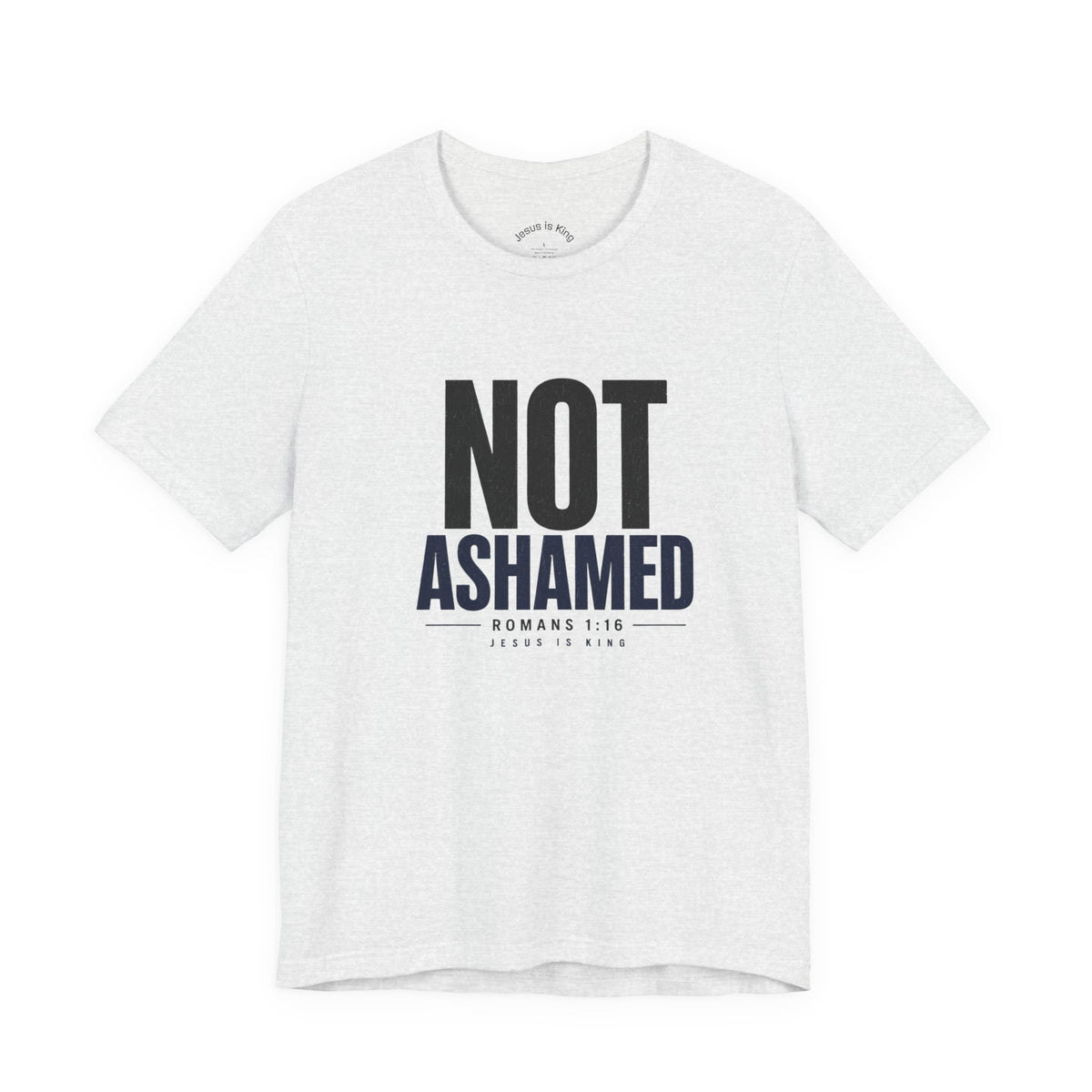 JIK Men's  — Not Ashamed (Gray Tees)