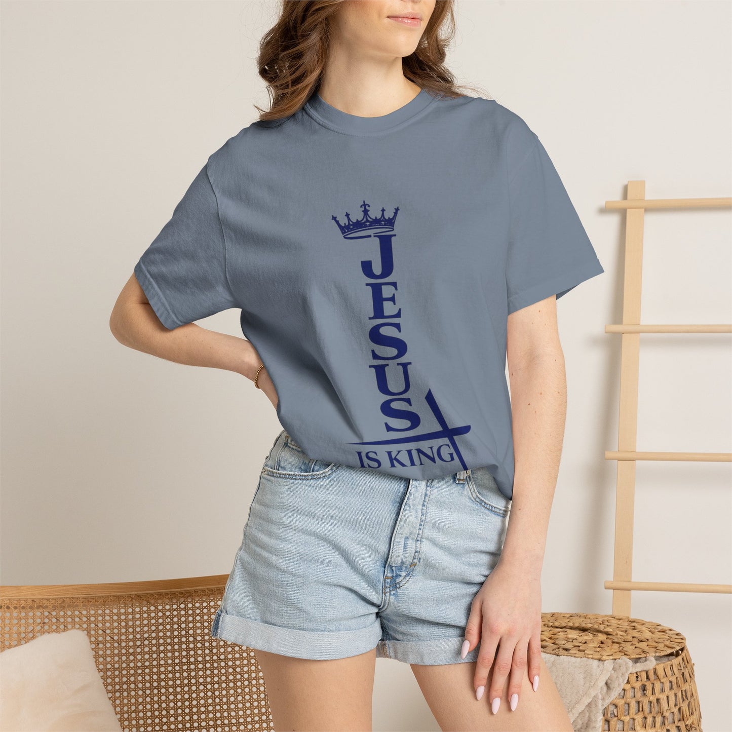 Crowned King Jesus —Signature Tee