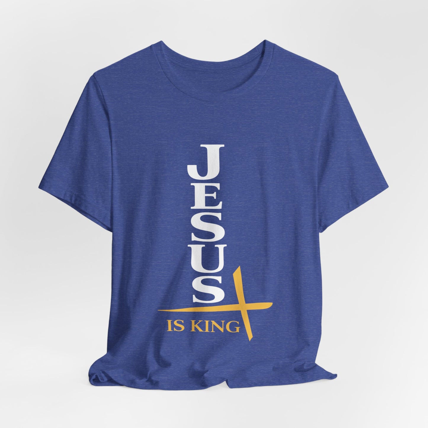 Jesus Is King — Vertical Cross Tee (JIK Back)