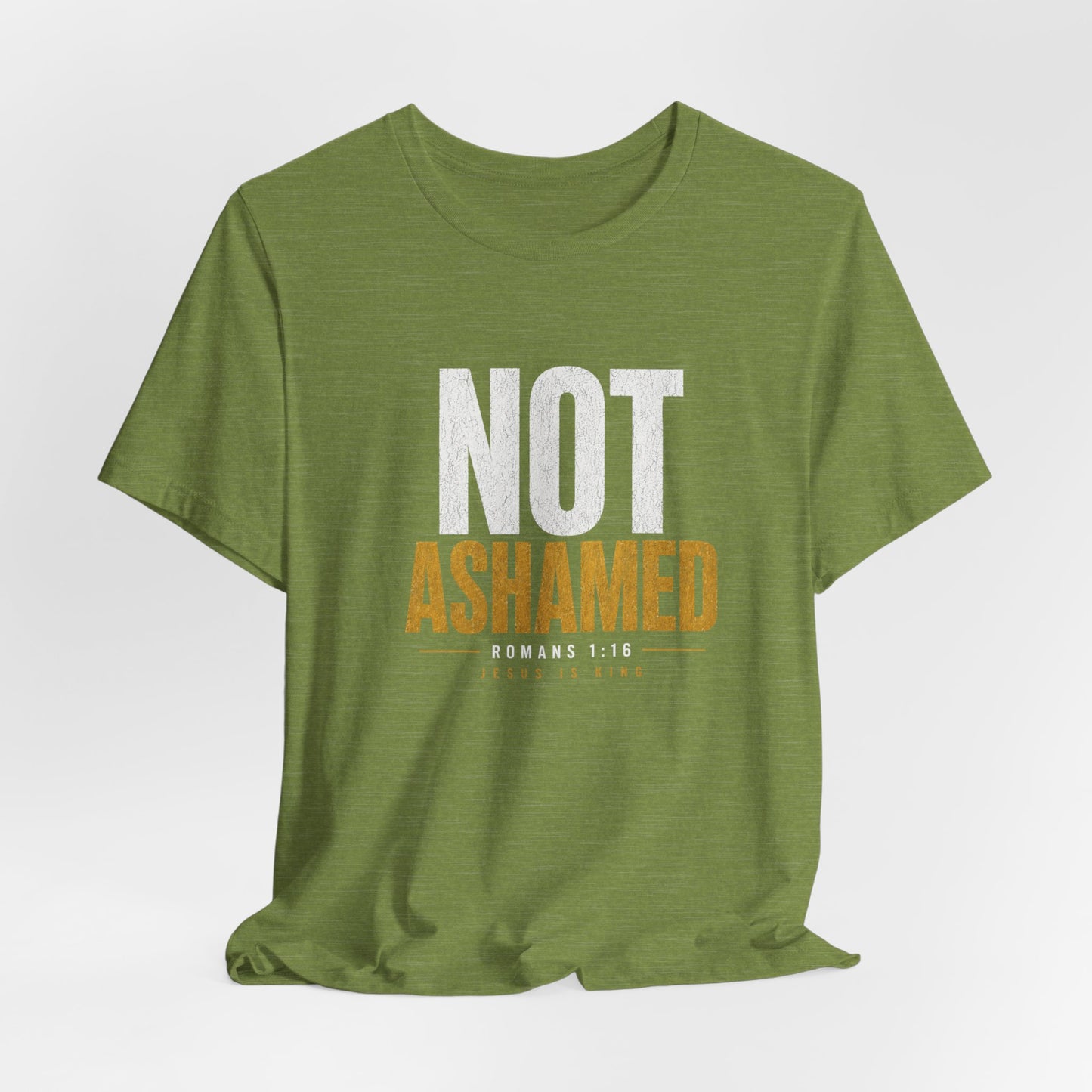 JIK Men's Military Colors — Not Ashamed Tee