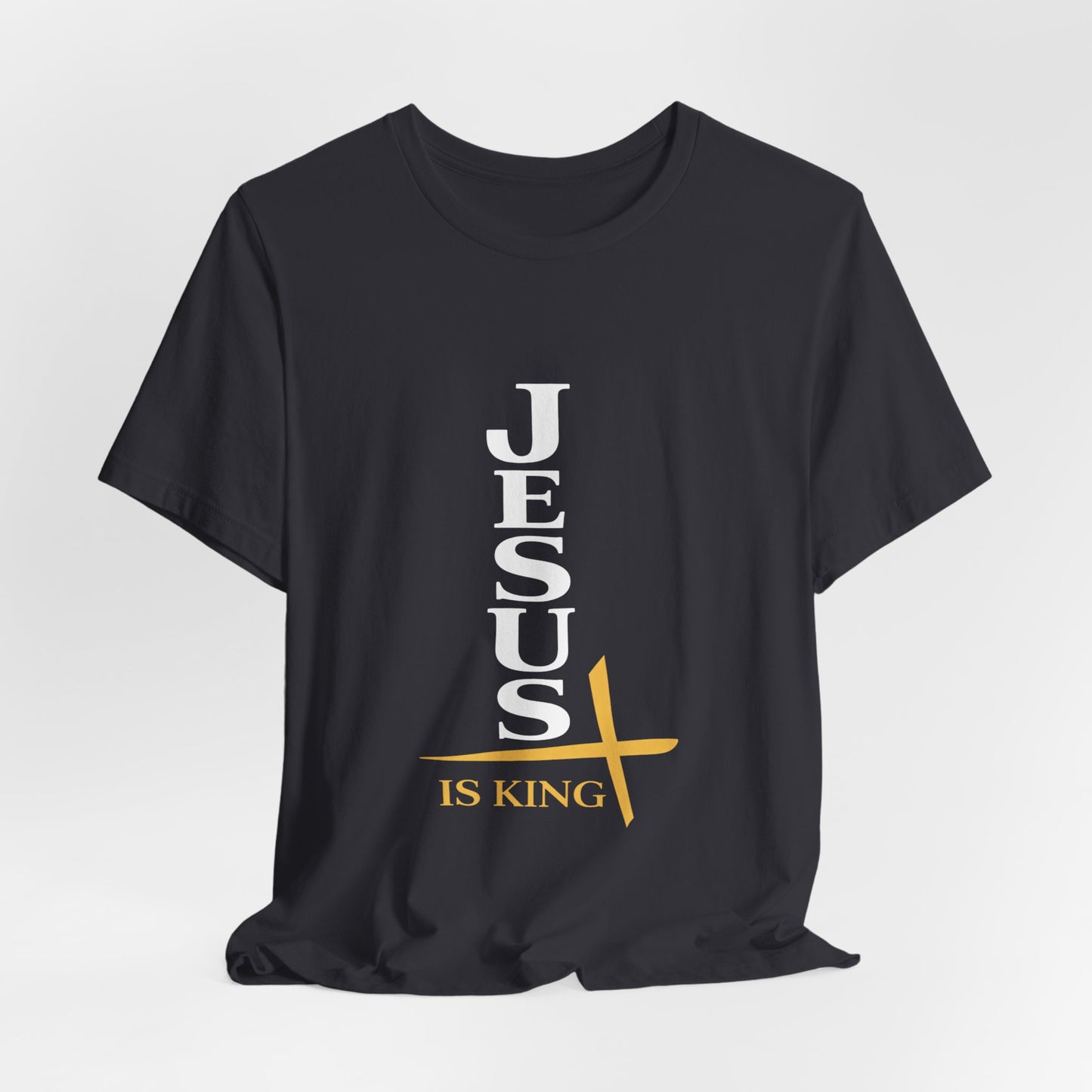 Jesus Is King  — Vertical Cross Tee (JIK)