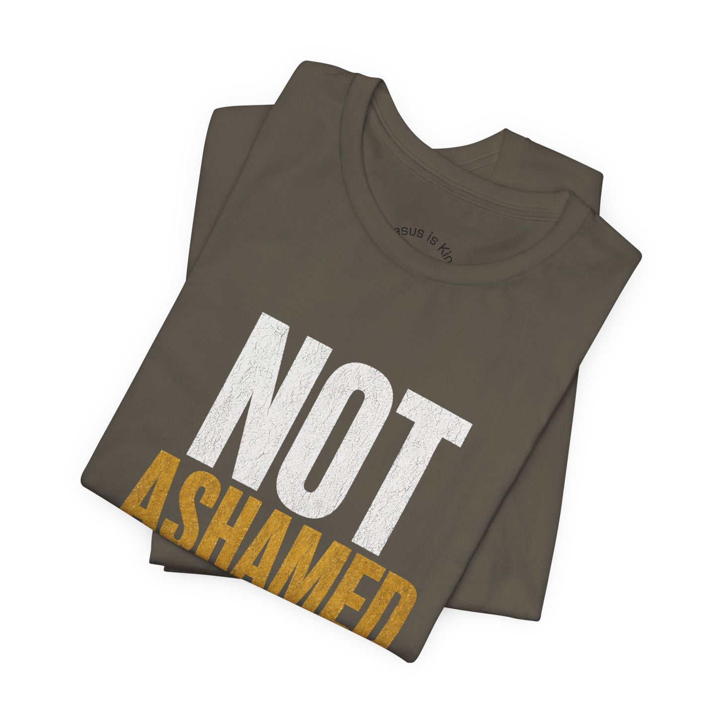 JIK Men's Military Colors — Not Ashamed Tee