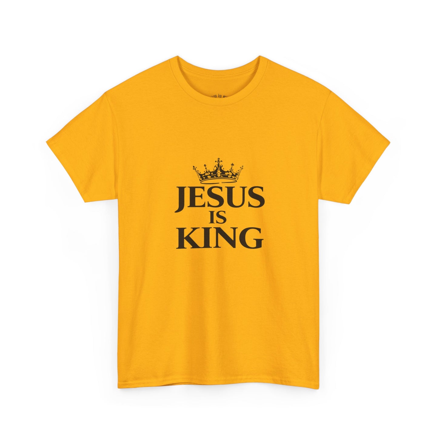 Jesus is King-Crowned King Tee