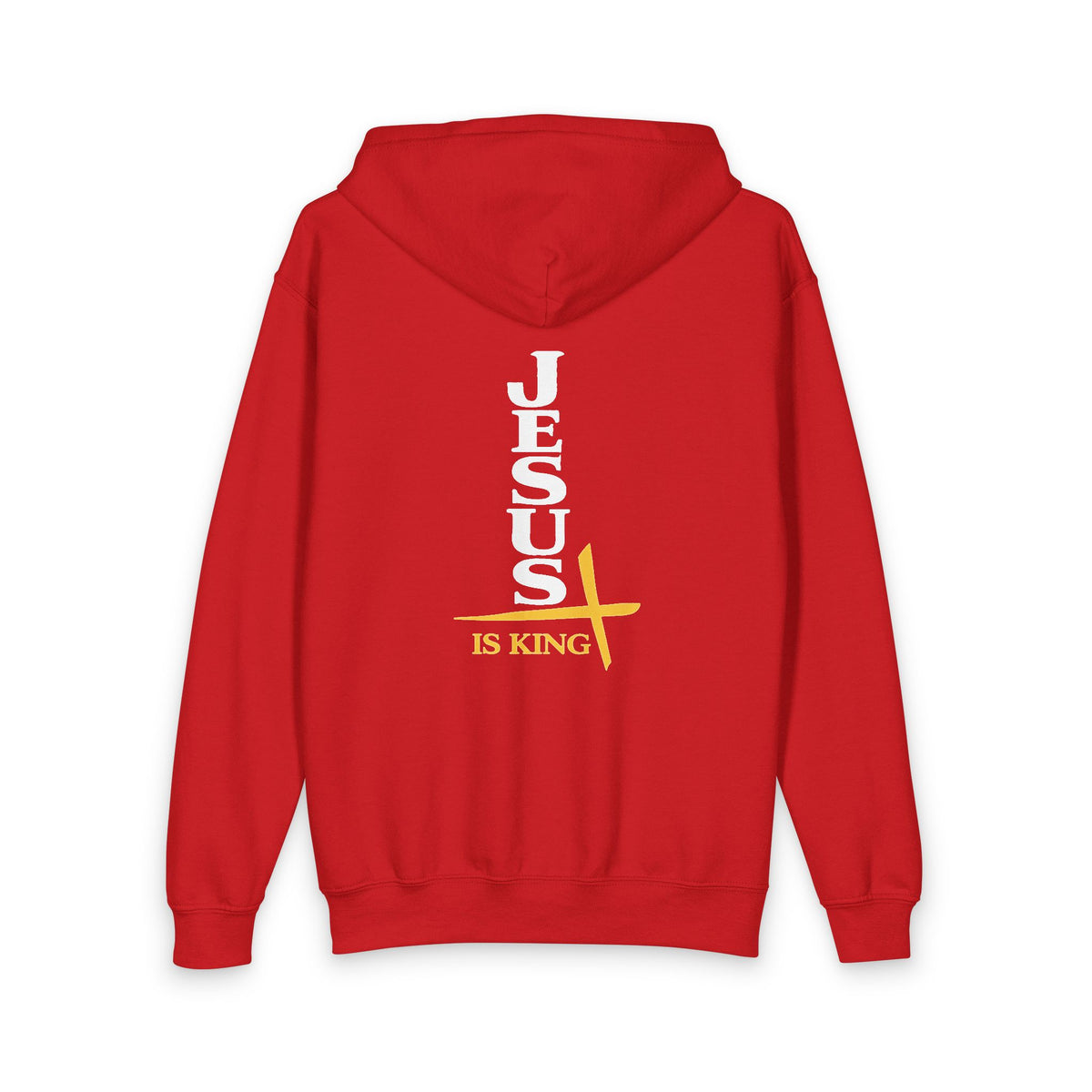 JIK Youth Vertical Cross Zip Hoodie