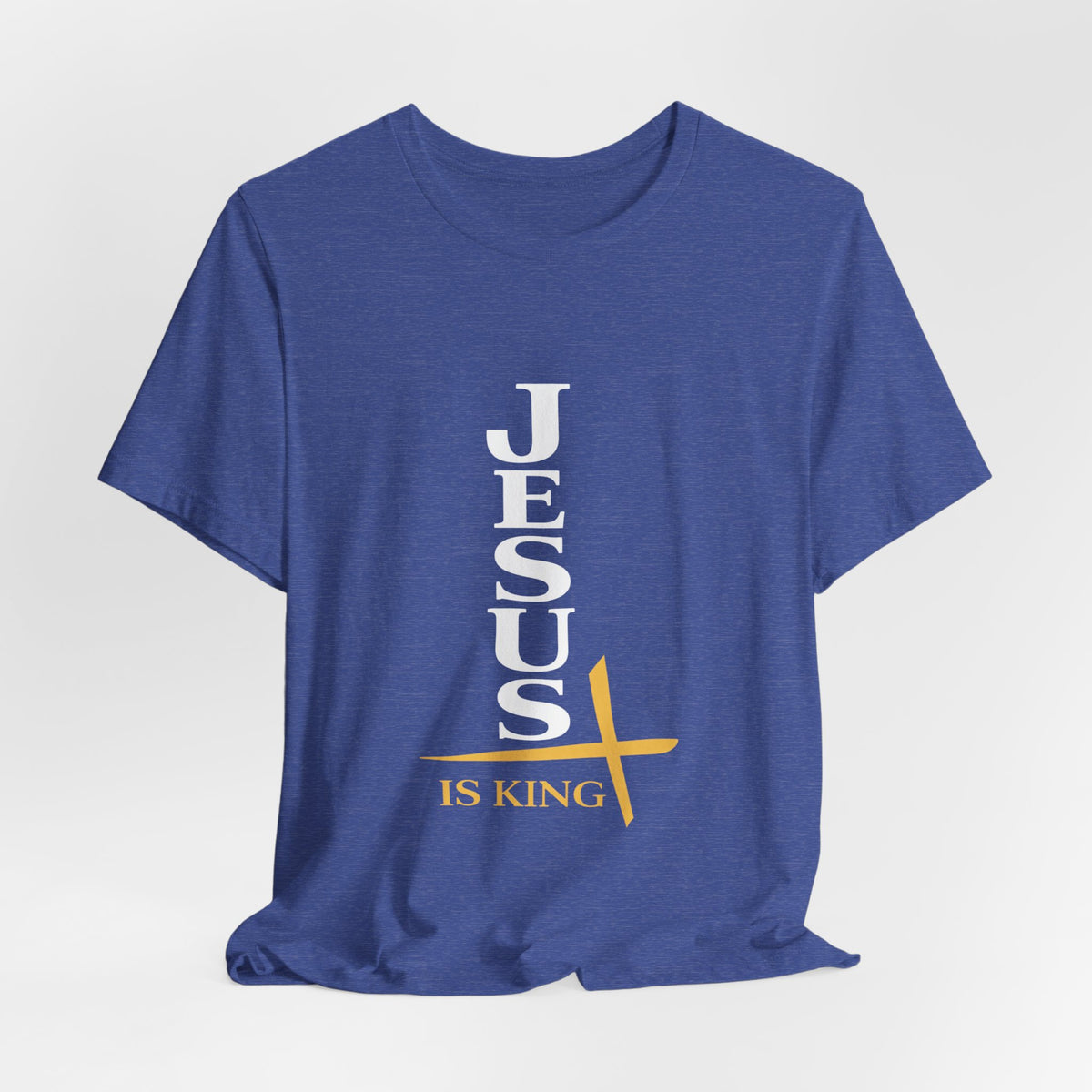 Jesus Is King  — Vertical Cross Tee (JIK)
