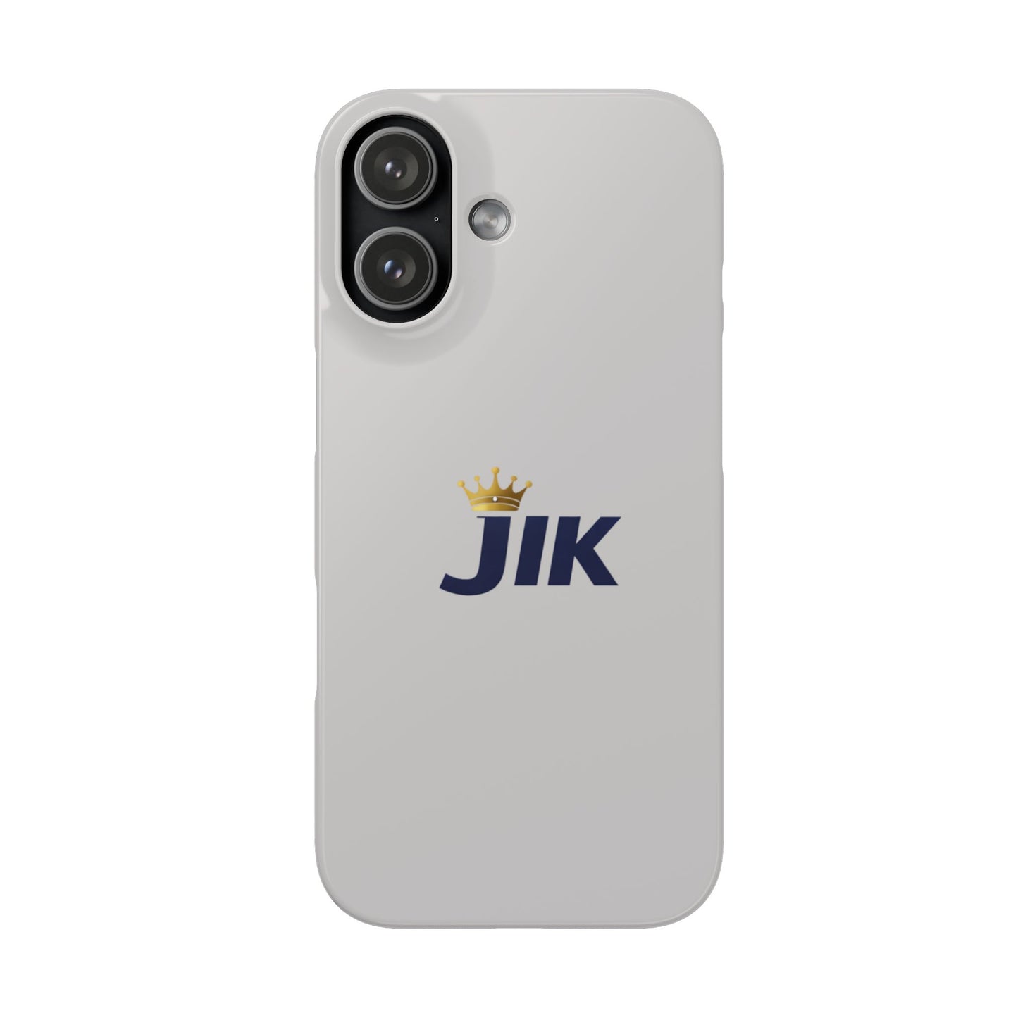 JIK Crown Logo  — Slim Protective Phone Case