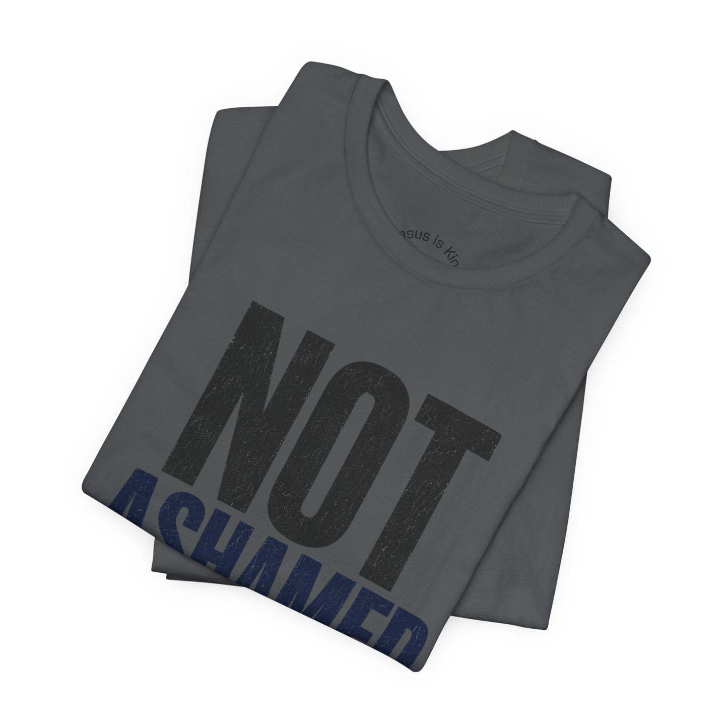 JIK Men's  — Not Ashamed (Gray Tees)