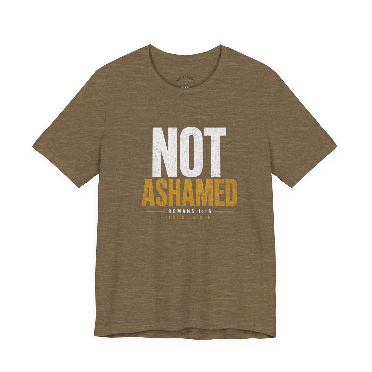 JIK Men's Military Colors — Not Ashamed Tee