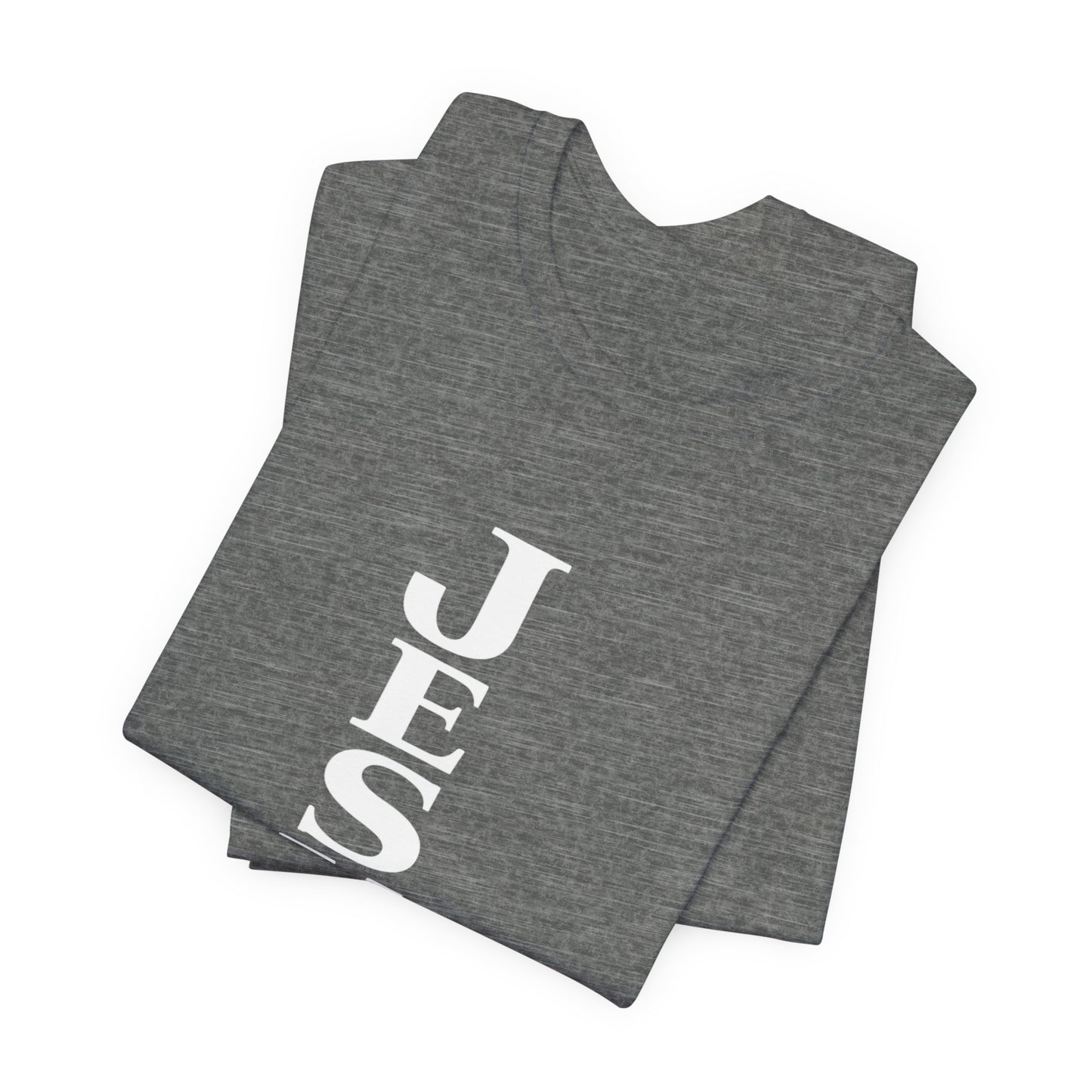 Jesus Is King — Vertical Cross Tee (JIK Back)