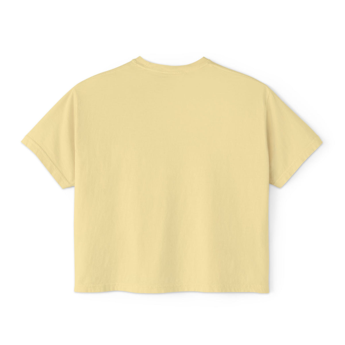 JIK Women's Minimalist Script Boxy Tee