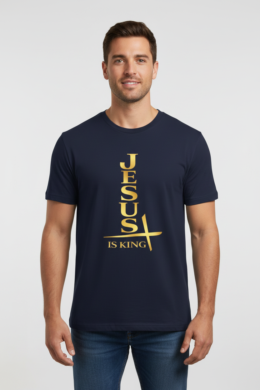 Vertical Reign “Jesus Is King” —Unisex Tee