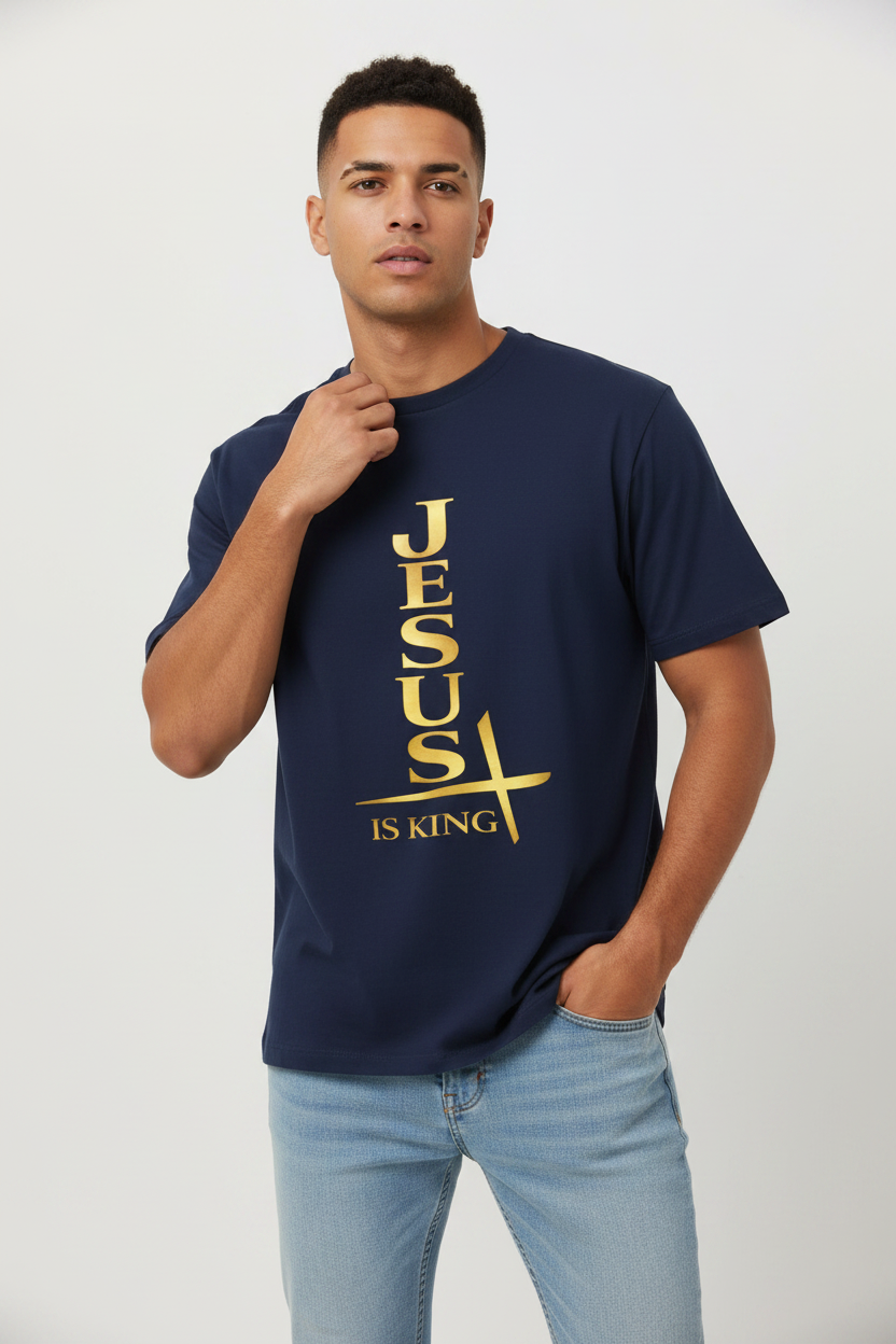 Vertical Reign “Jesus Is King” —Unisex Tee