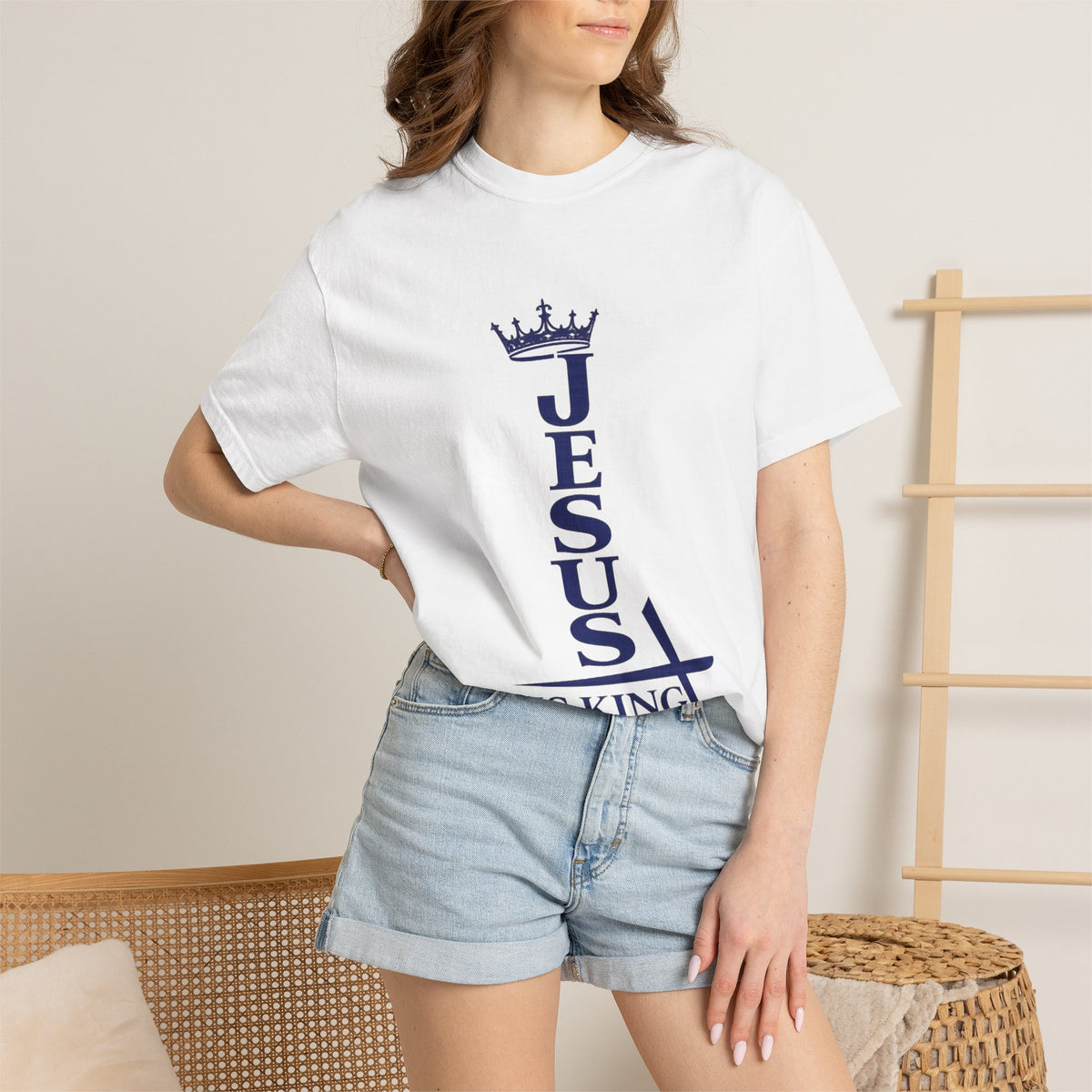 JIK Crowned King Jesus Tee