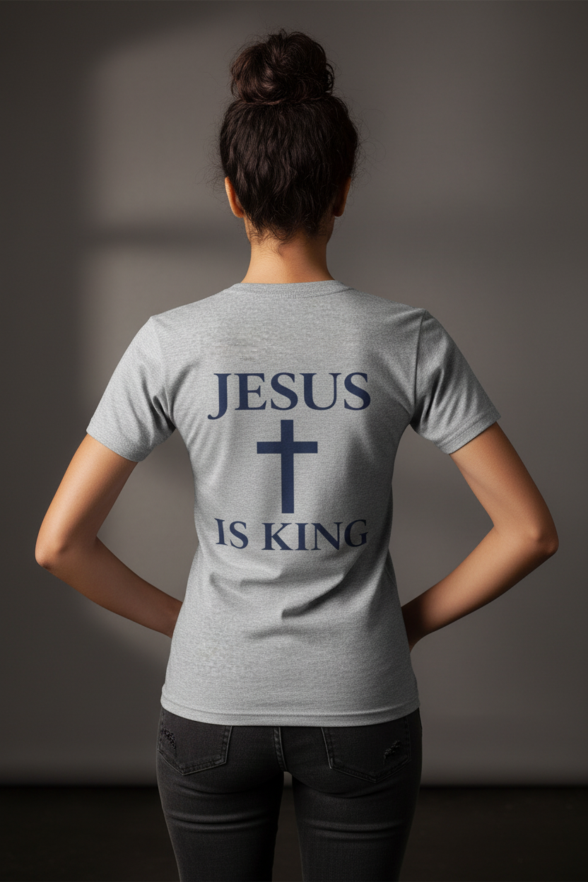 JESUS IS KING -Bold Statement Tee