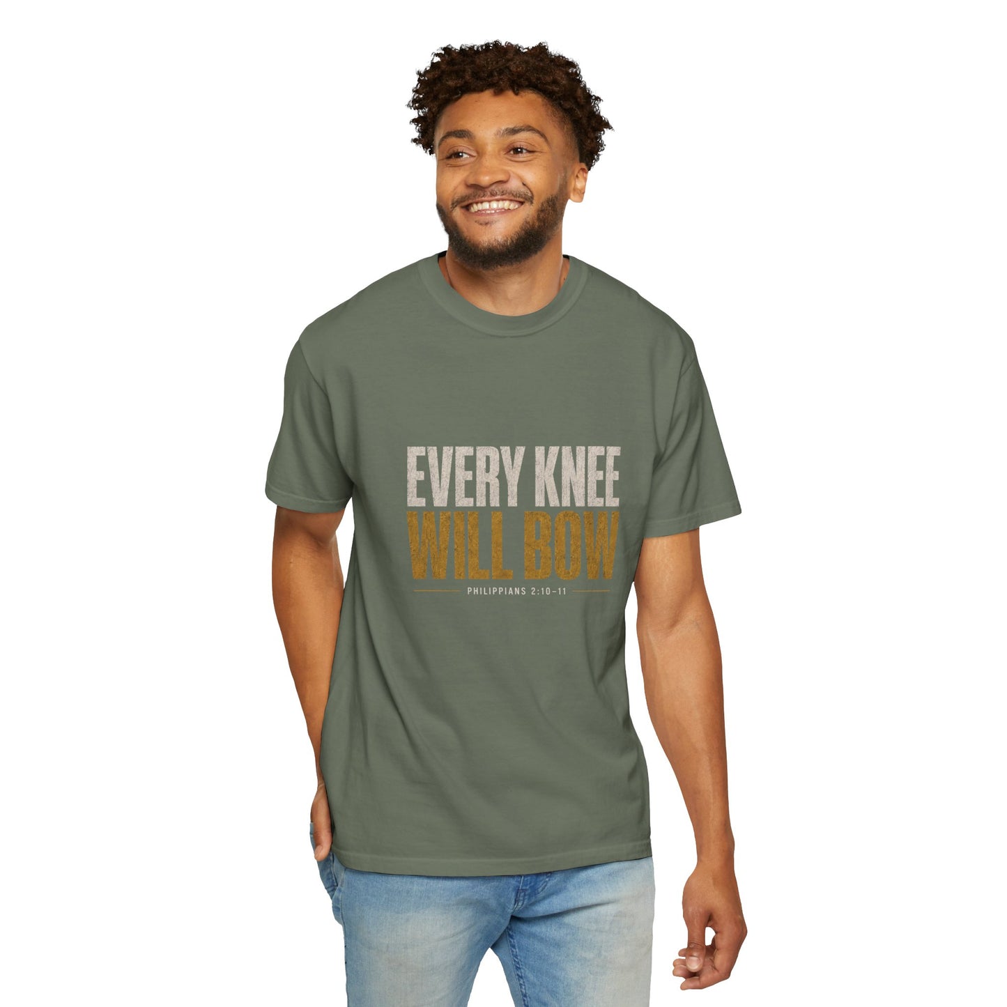 Every Knee Will Bow  — JIK Men's Tee