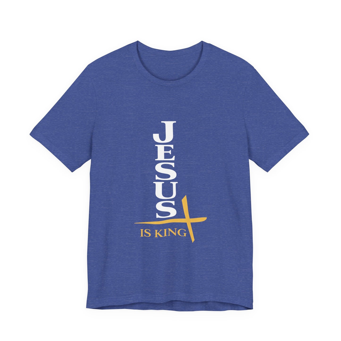 Jesus Is King  — Vertical Cross Tee (JIK)