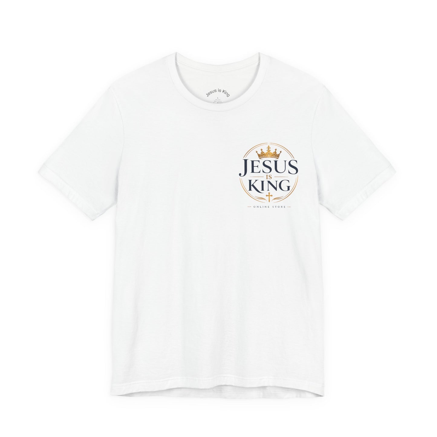 White Men's Tee— "Not Ashamed" Back
