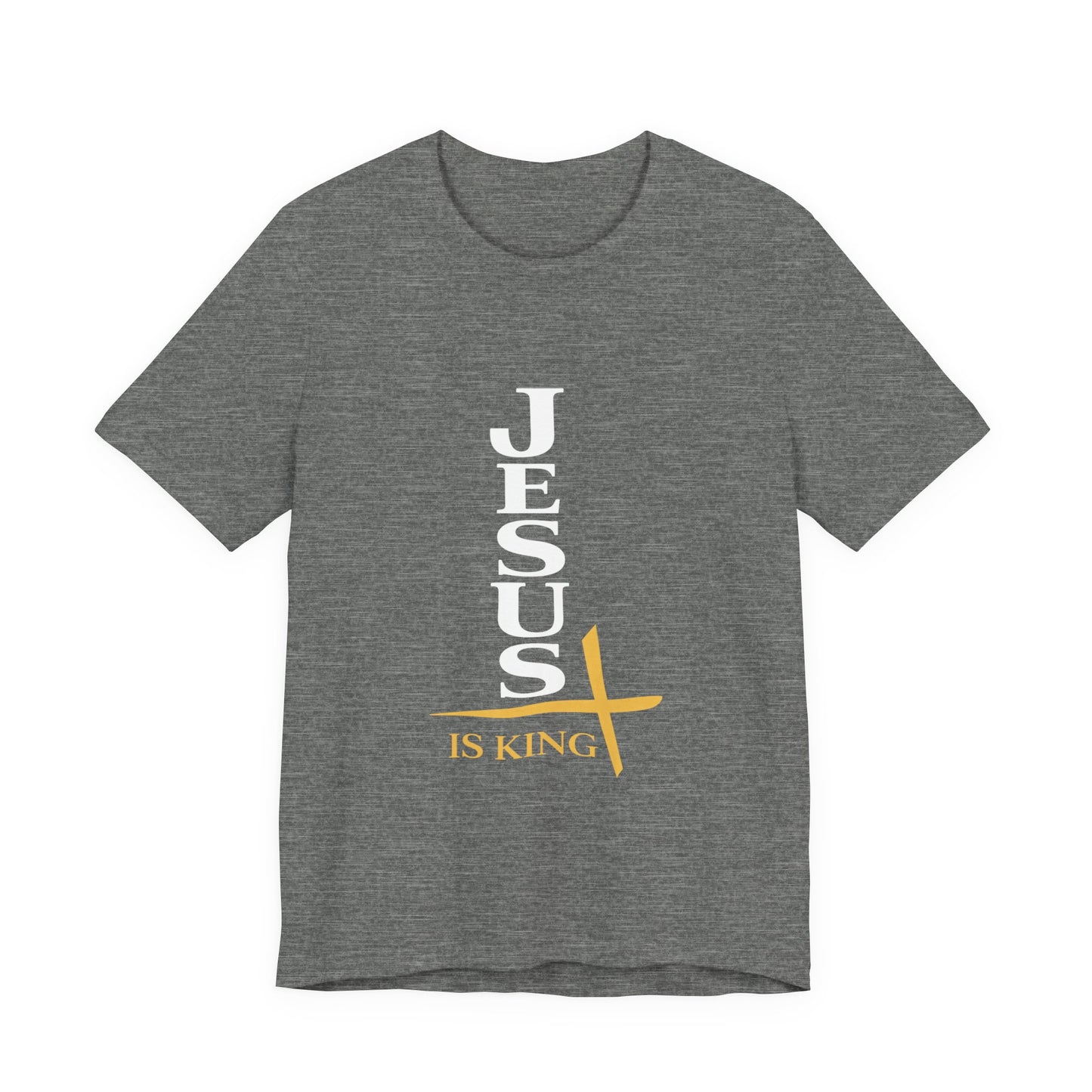 Jesus Is King  — Vertical Cross Tee (JIK)
