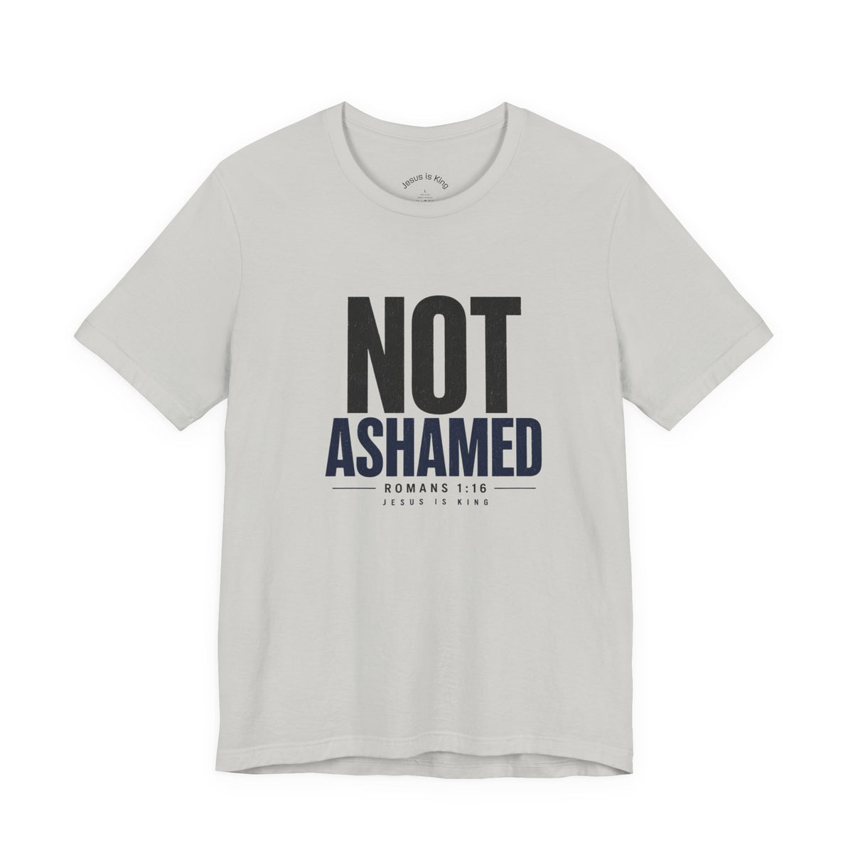 JIK Men's  — Not Ashamed (Gray Tees)