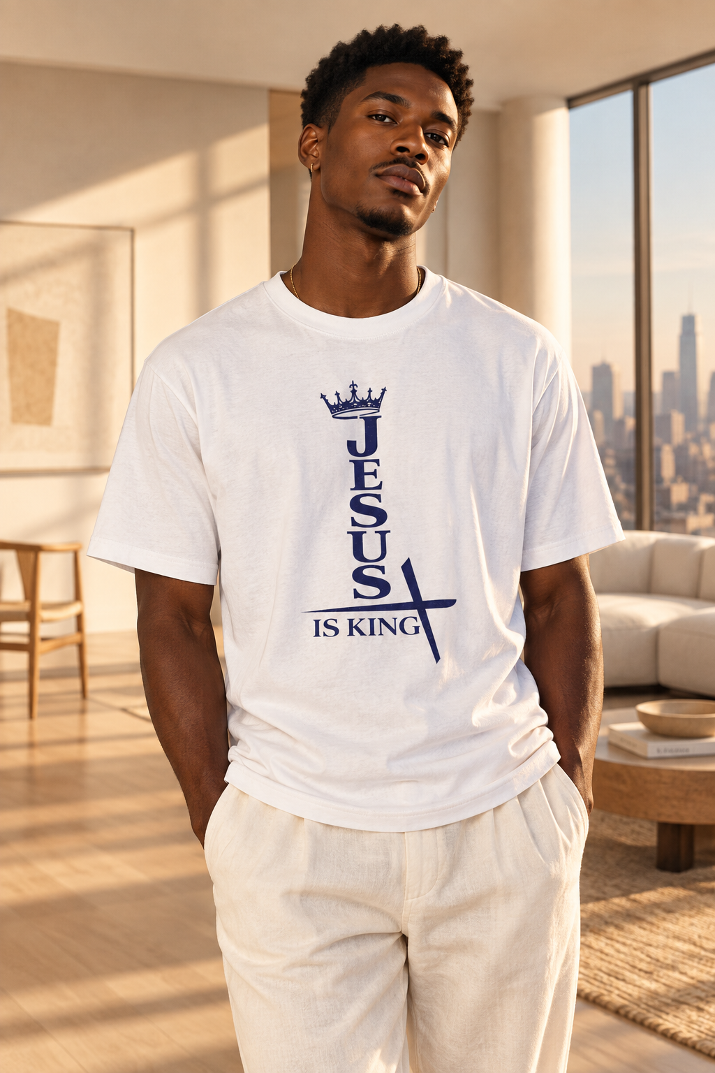 JIK Crowned King Jesus Tee