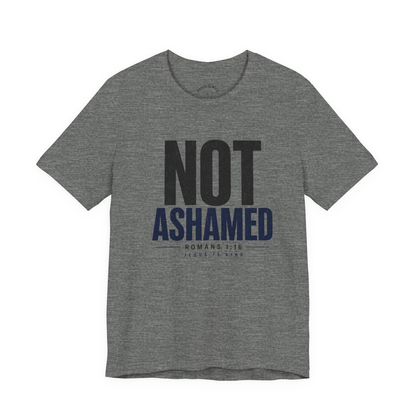 JIK Men's  — Not Ashamed (Gray Tees)