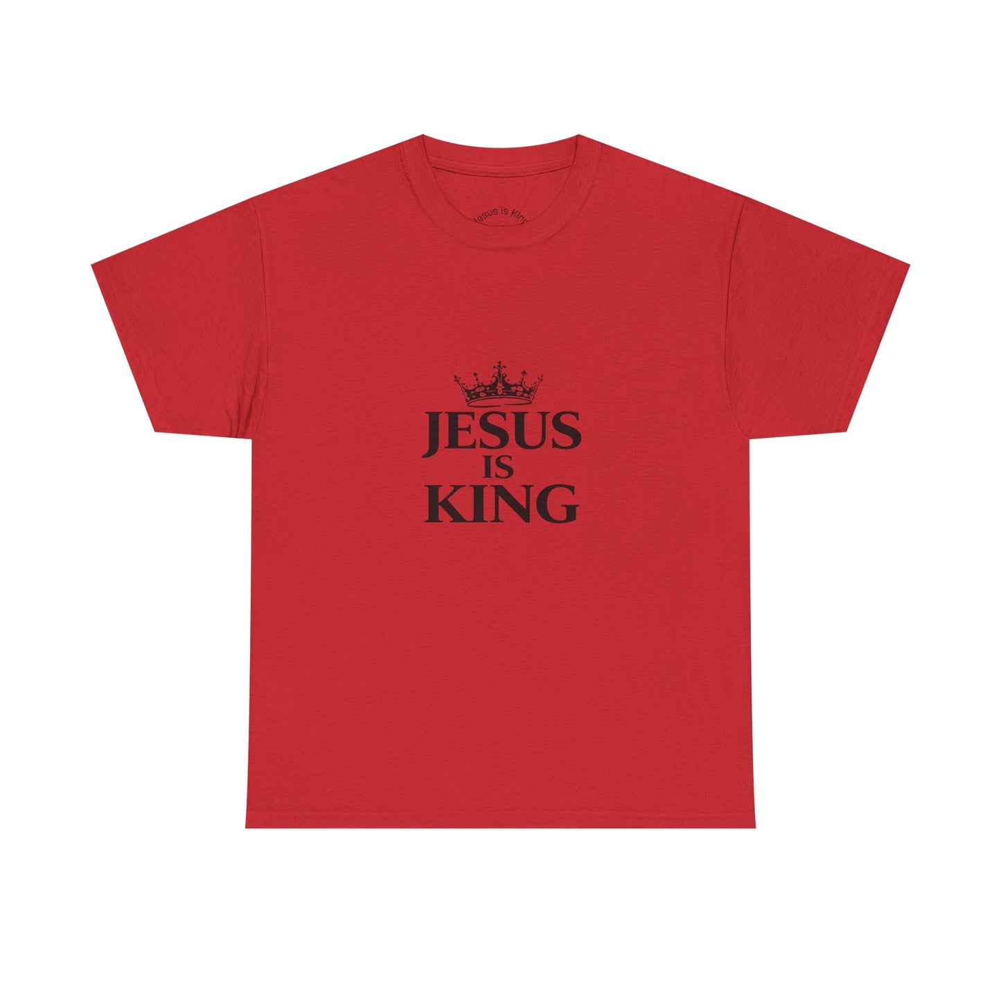 Jesus is King-Crowned Unisex Tee