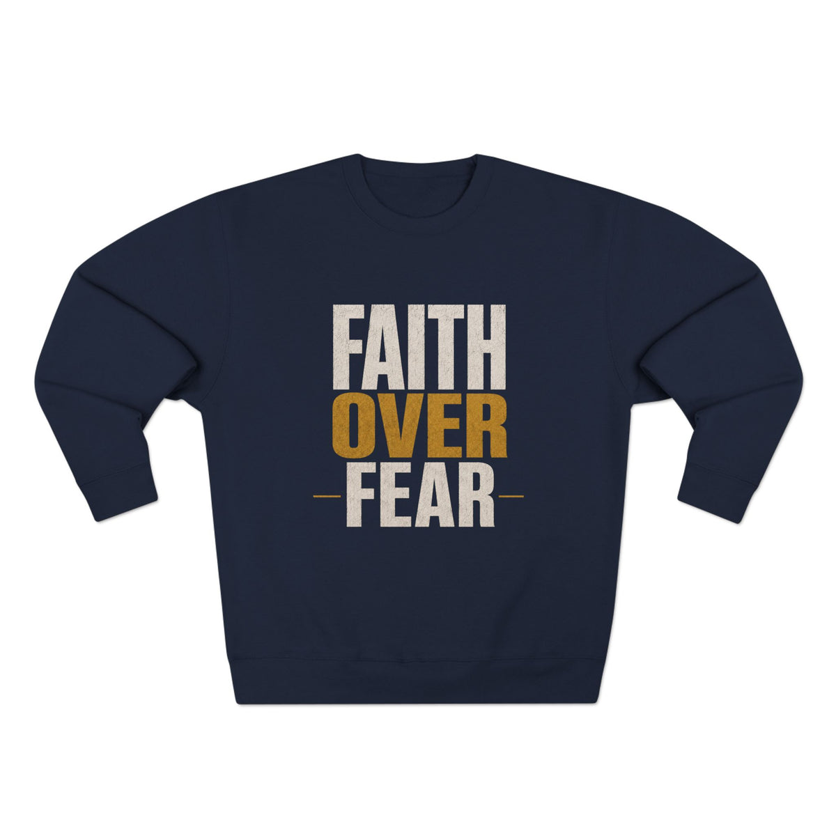 JIK Faith Over Fear Crewneck Sweatshirt