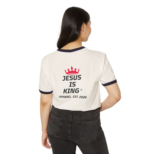 JIK Alive Ringer — Tee (Revelation 1:18)