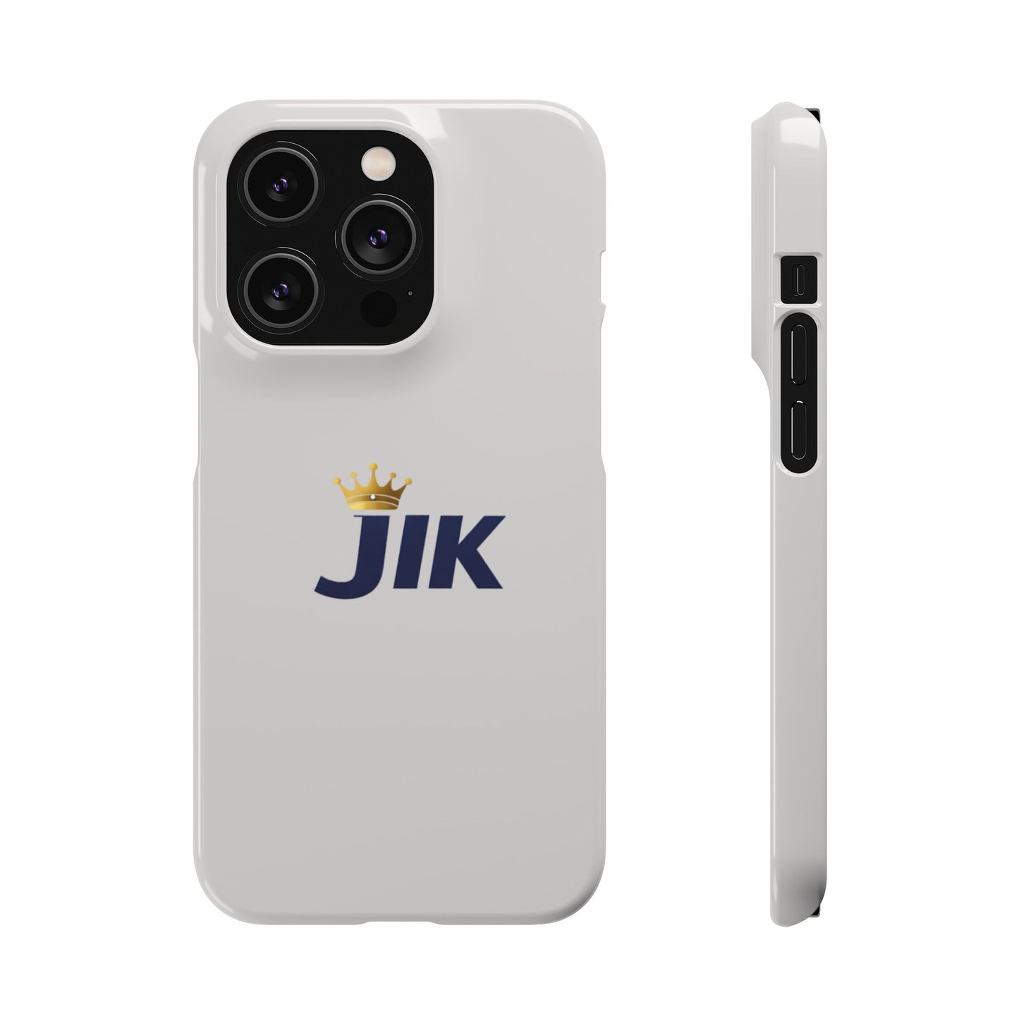 JIK Crown Logo  — Slim Protective Phone Case