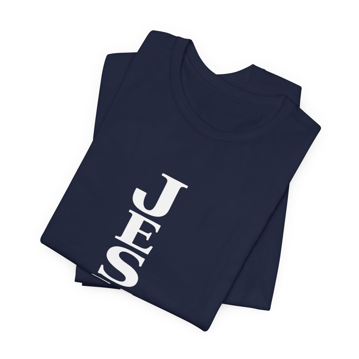 Jesus Is King — Vertical Cross Tee (JIK Back)