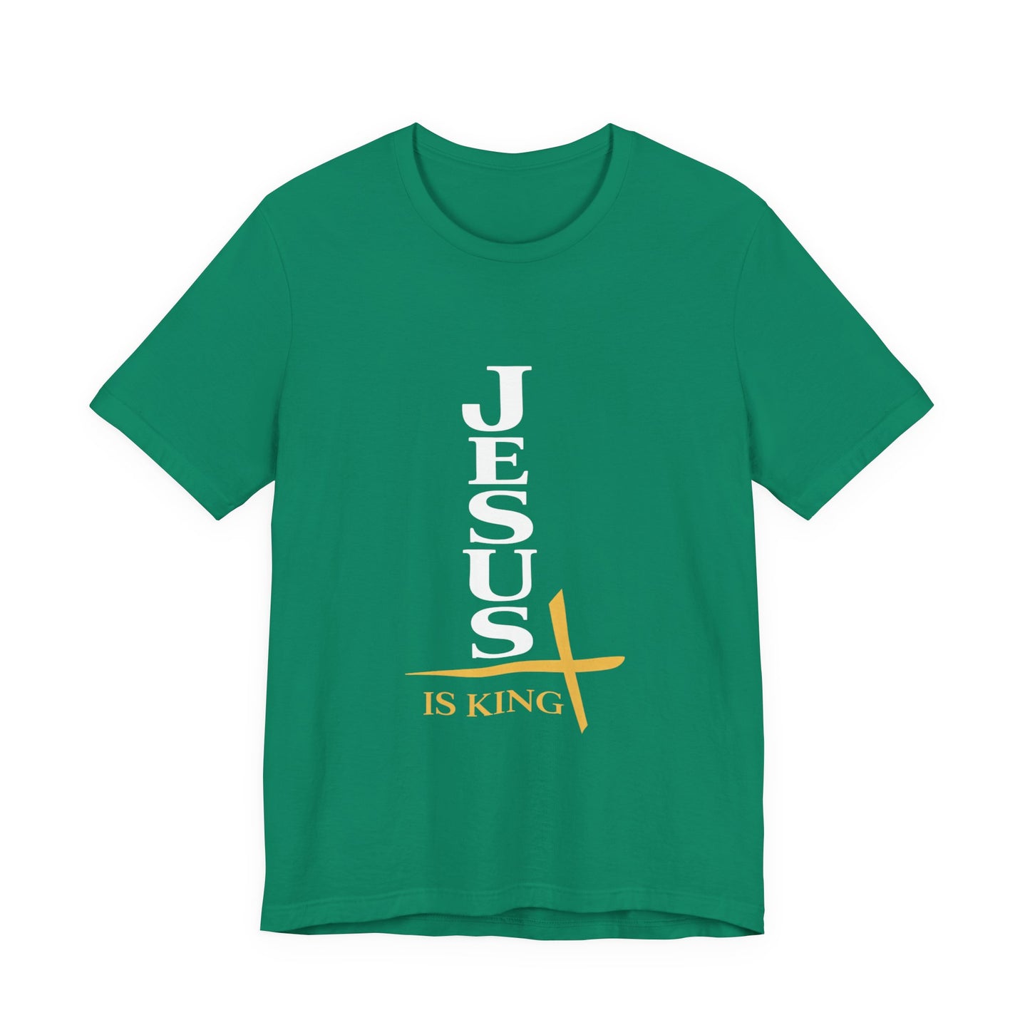 Jesus Is King  — Vertical Cross Tee (JIK)