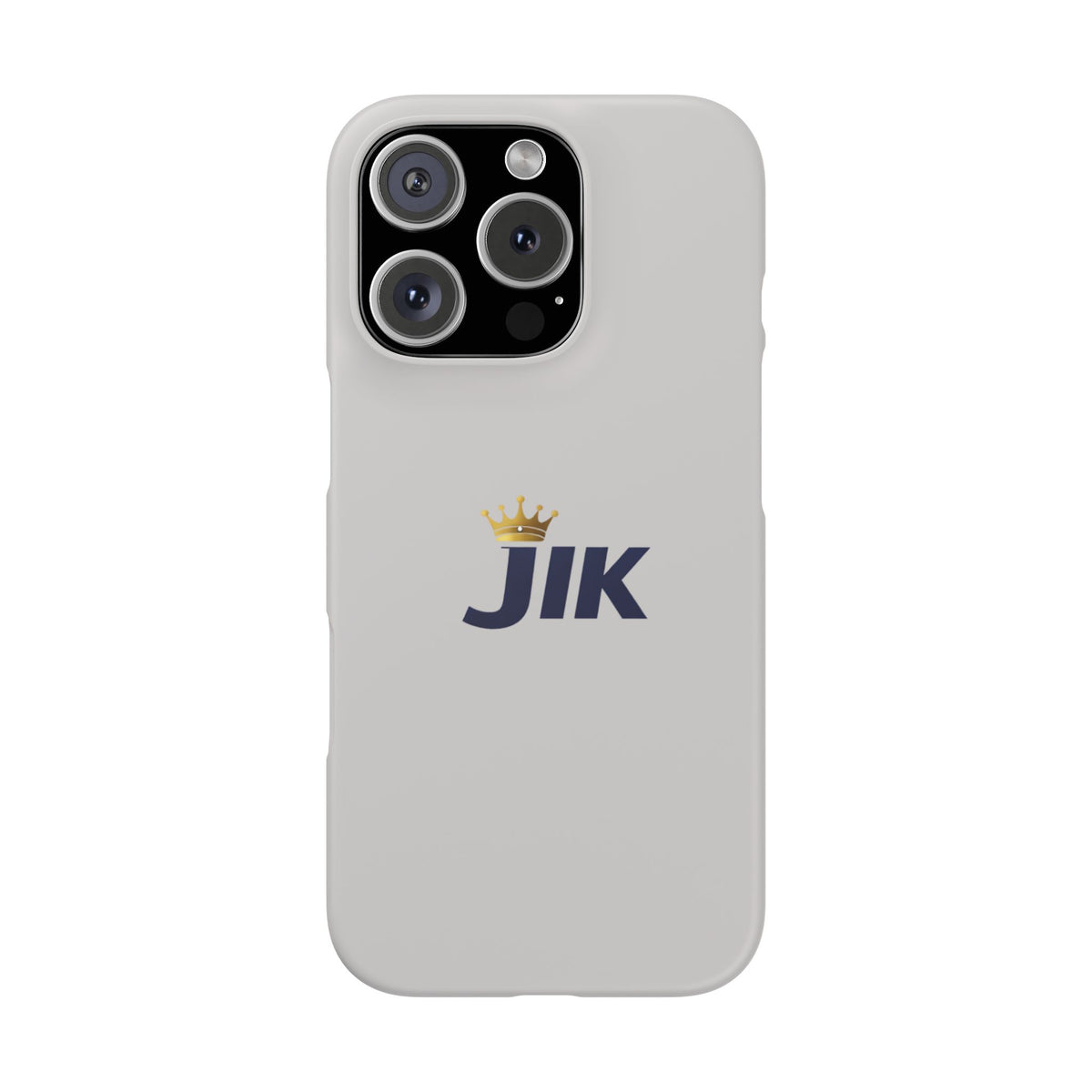 JIK Crown Logo Slim Phone Case