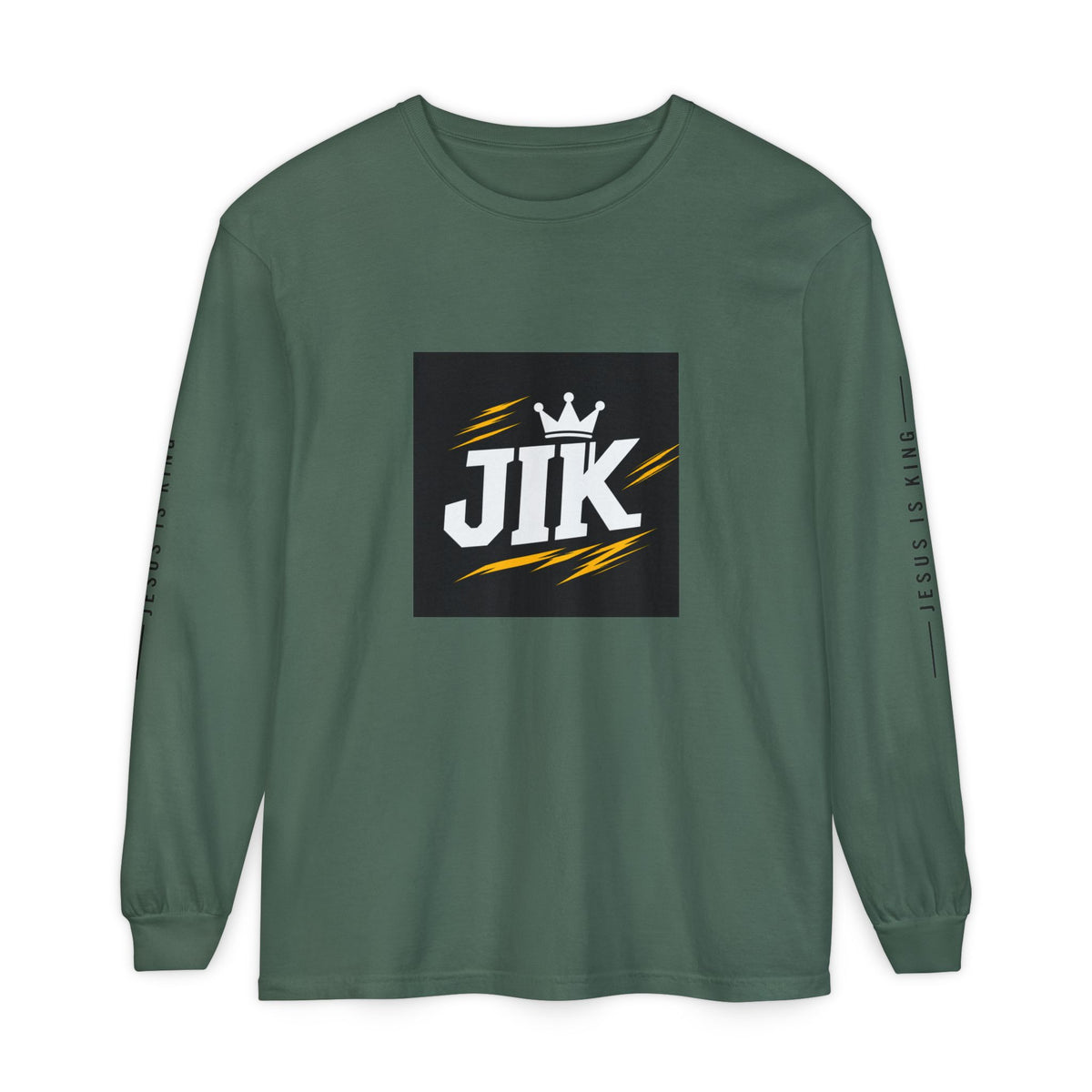 JIK Bold Crown Men's Long Sleeve Tee