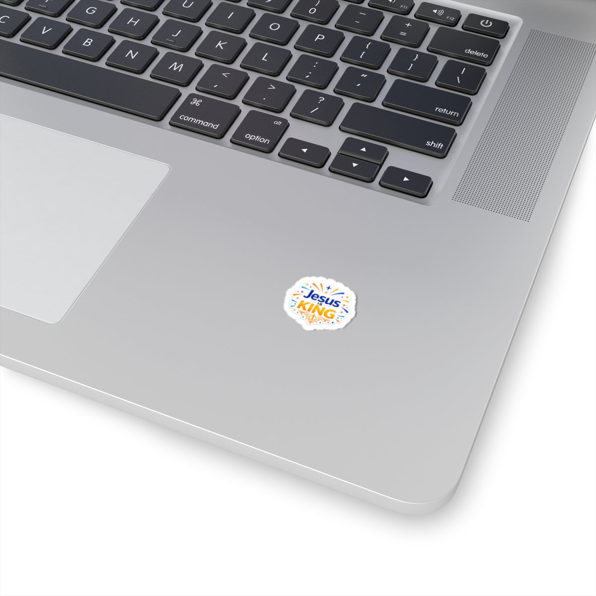 Jesus Is King Vinyl Sticker — Kids joy