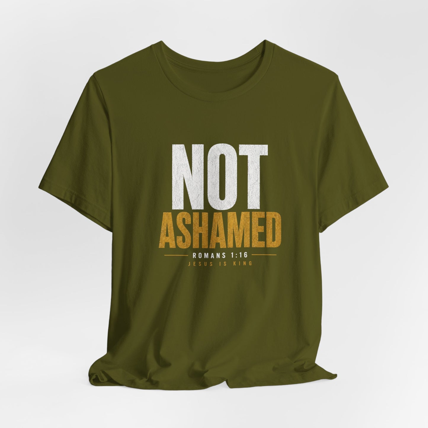 JIK Men's Military Colors — Not Ashamed Tee