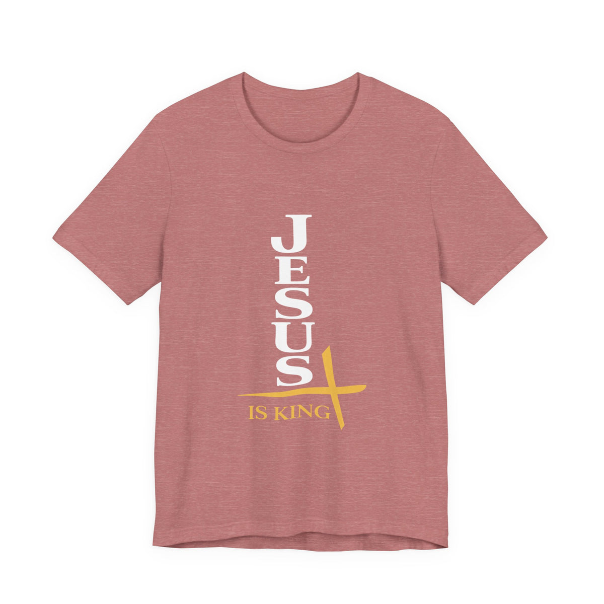 Jesus Is King  — Vertical Cross Tee (JIK)