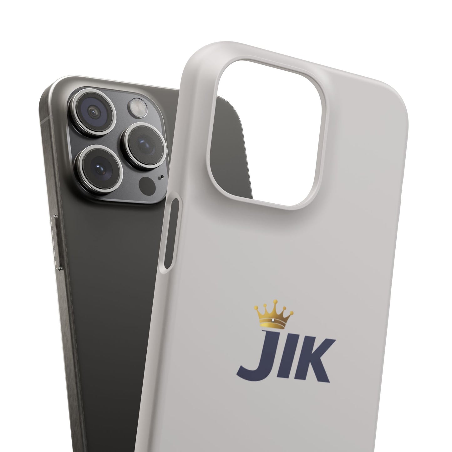 JIK Crown Logo  — Slim Protective Phone Case