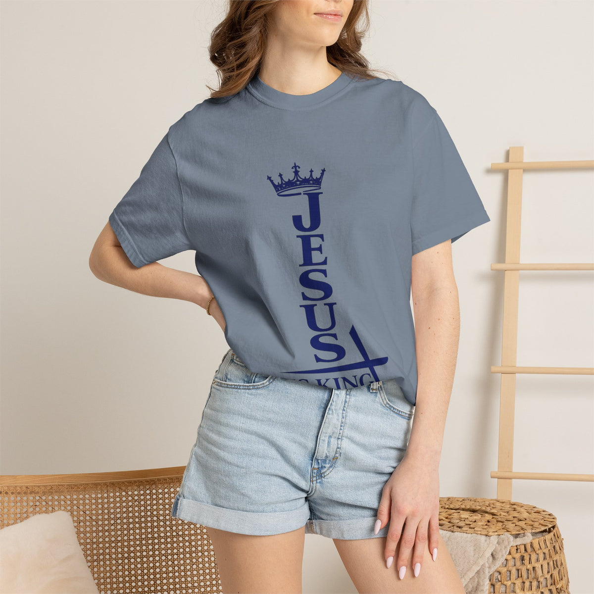 JIK Crowned King Jesus Tee