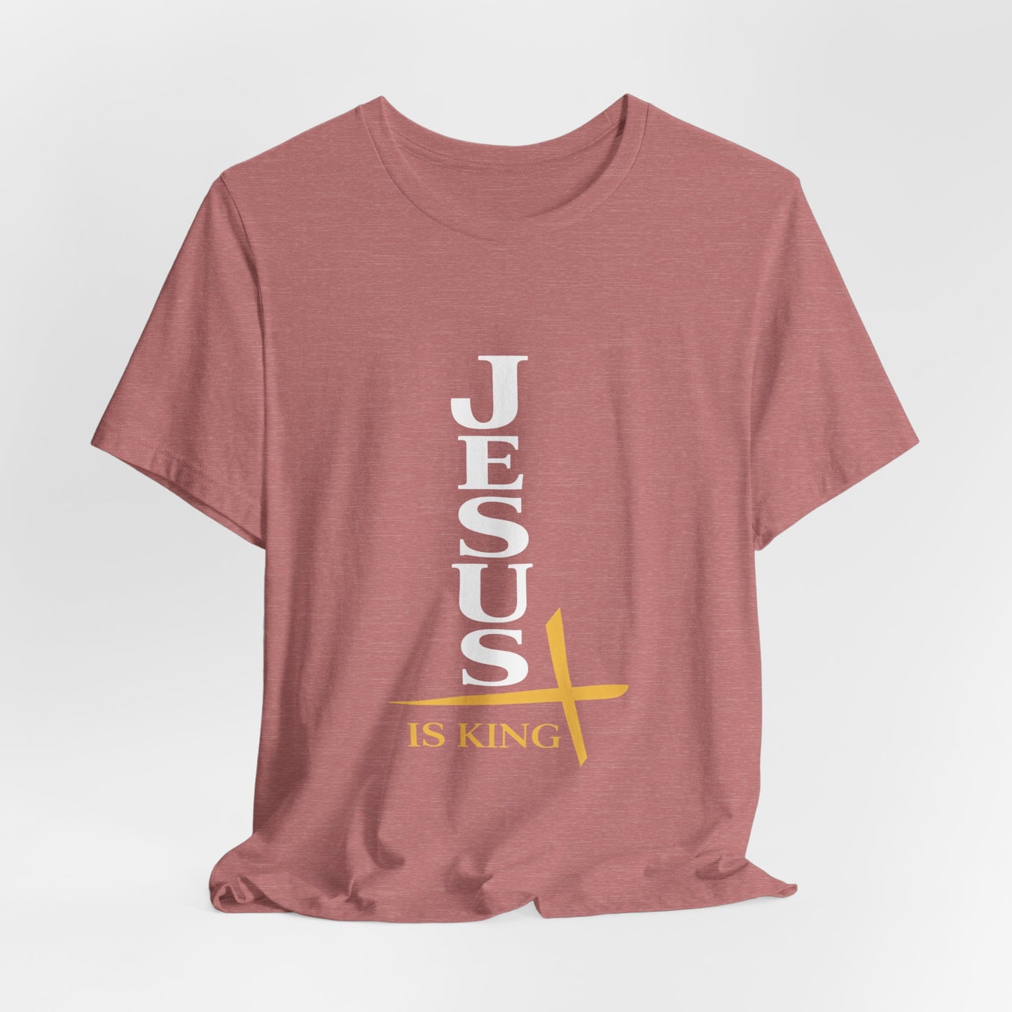 Jesus Is King  — Vertical Cross Tee (JIK)