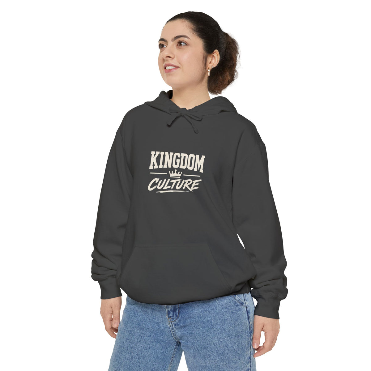 JIK Kingdom Culture Garment-Dyed Hoodie